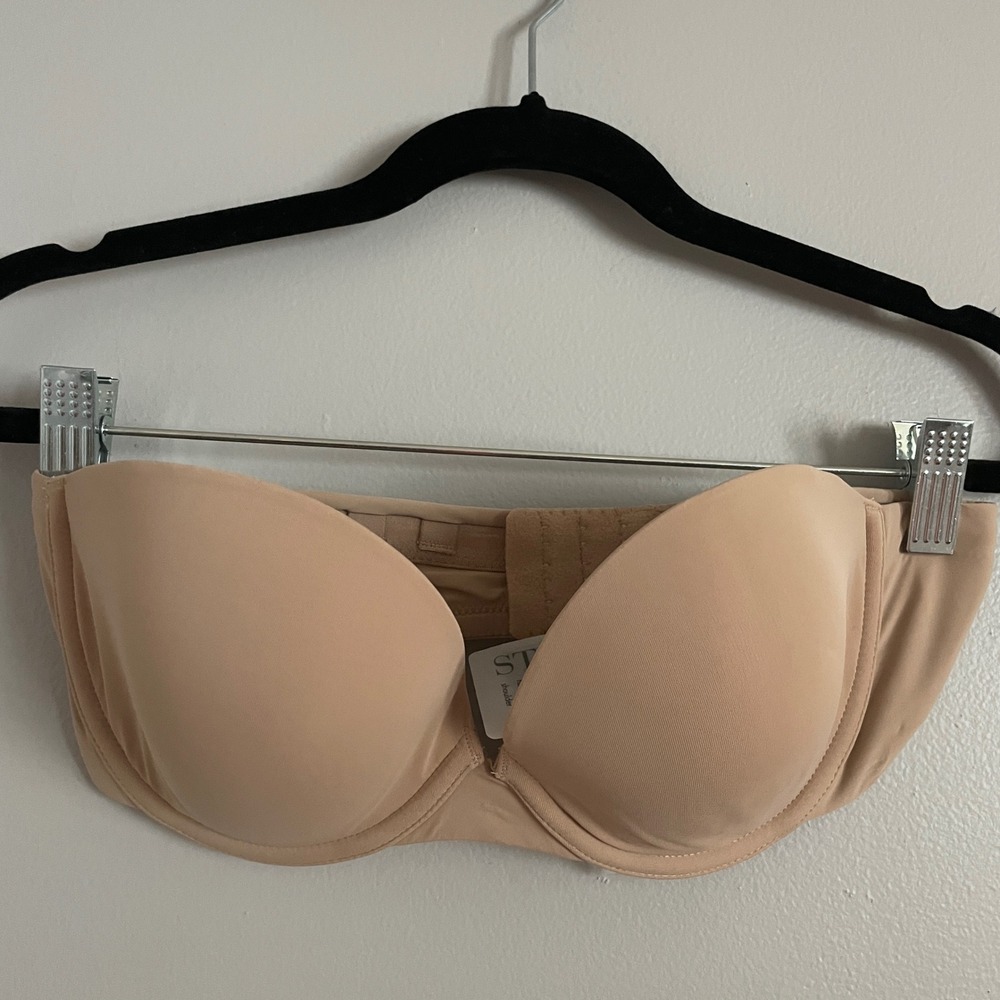 Natori Minimal Strapless Nude Convertible Bra